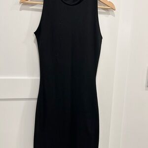 Elegant Black Sleeveless Dress